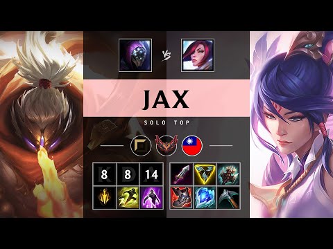 Jax Top vs Fiora - TW Grandmaster Patch 25.18