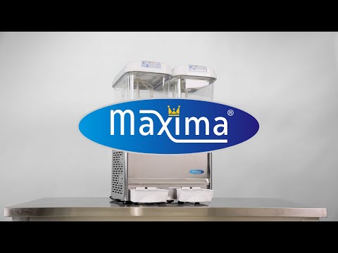 Maxima Gastro Getränkespender - 3 x 18 l - Elektrisch - einschließlich Rührmechanismus
