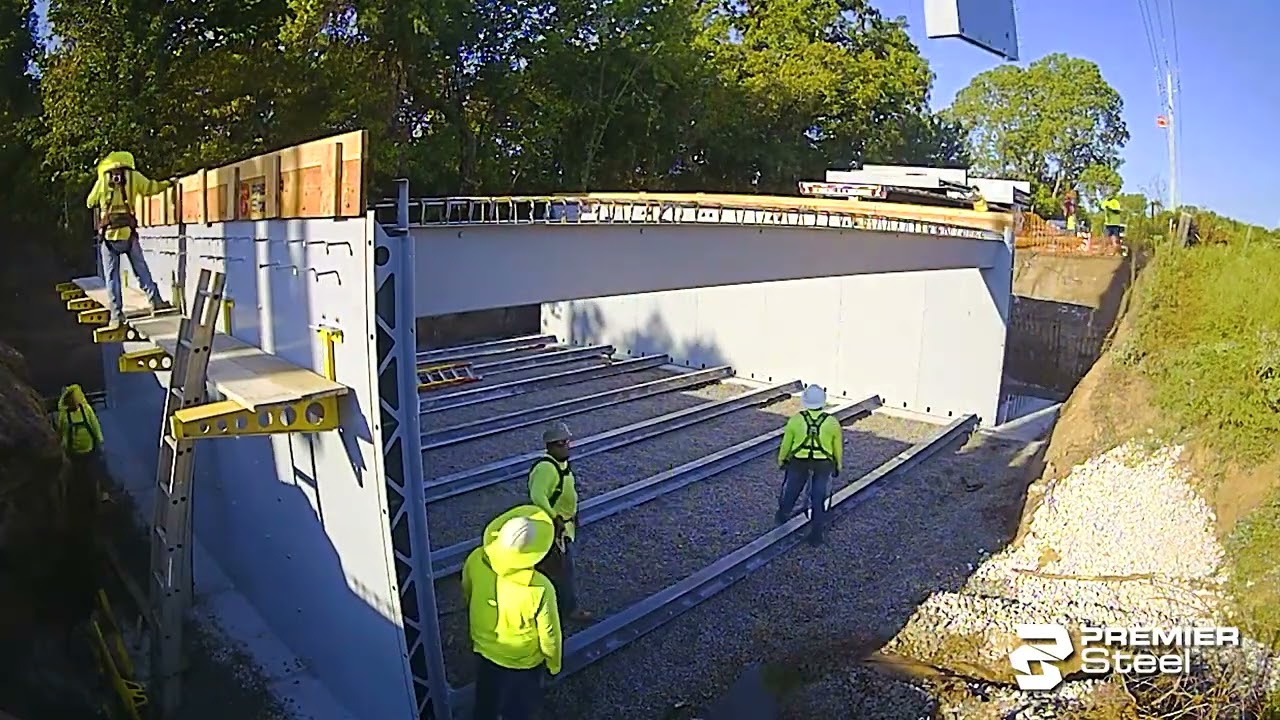 Fast Cast Bridge Install: Bixby Bridge Timelapse