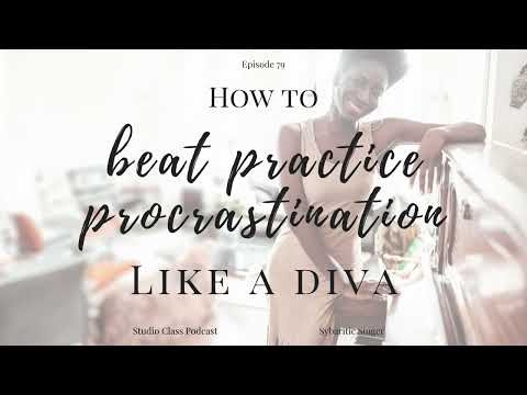 Micro Action Monday - Beat practice procrastination [Studio Class Podcast]