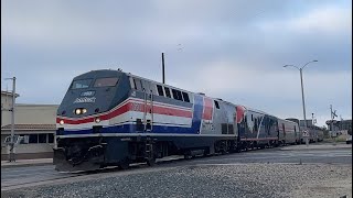 *RARE* Amtrak 11 160,345 rolling though Vineyard Oxnard