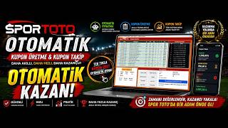 Spor Toto’da Yeni Dönem! 🤖 Otomatik Oynatma + Akıllı Kupon Üretici + Canlı Takip