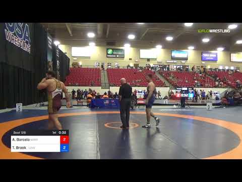 2018 Marine Corps US Open/Masters A Freestyle 88 Con 4 - Alexis Barcelo (Warr) Vs. Tim Brooks (Lov