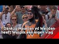 Dankzij topprestatie Maarten van der Weijden heeft Waspik nu een eigen dorpsvlag
