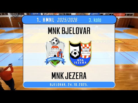 1. HMNL: BJELOVAR - JEZERA  3:8, 24.10.2025.