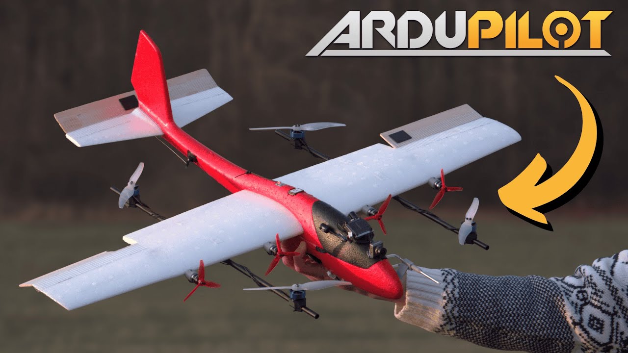 I Built an Ardupilot VTOL Quadplane from a $5 Lidl Glider