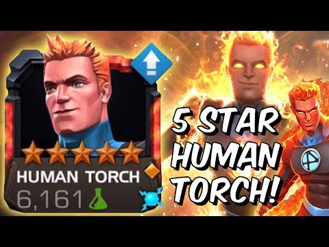 5 Star Human Torch Rank Up & Gameplay! - Fantastic Four #2 - Marvel Contest of Champions