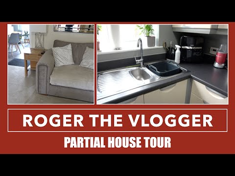 Roger The Vlogger Part 3 - Partial Home Tour & Washing Machine Update