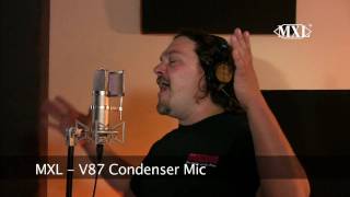 MXL V87 Low Noise Transformerless Low Proximity Large Diaphragm Condenser Microphone