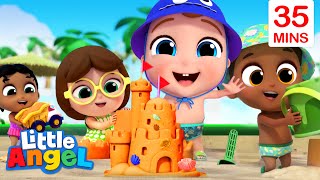 Play Outside At The Beach + More Little Angel Kids Songs &amp; Nursery Rhymes
