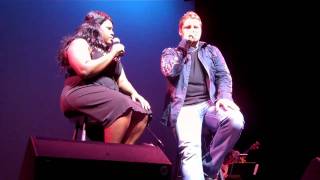 &quot;Aint Nothing Like The Real Thing&quot; Michael Sarver &amp; LaKisha Jones~Motown Tour 10/6/10