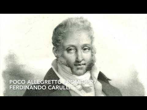 Classical Guitar / Ferdinando Carulli - Poco Allegretto From Op.27