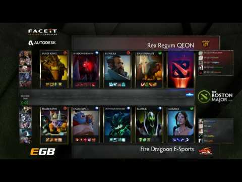 RRQ vs Fire Dragoon - Boston Major Qualifiers - Southeast Asia - @Lyricaldota & @NahazDota