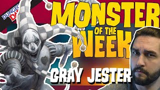 The Feywild Carnival&#39;s WILD ATTRACTION - Gray Jester - Monster of the Week Dungeons &amp; Dragons Lore