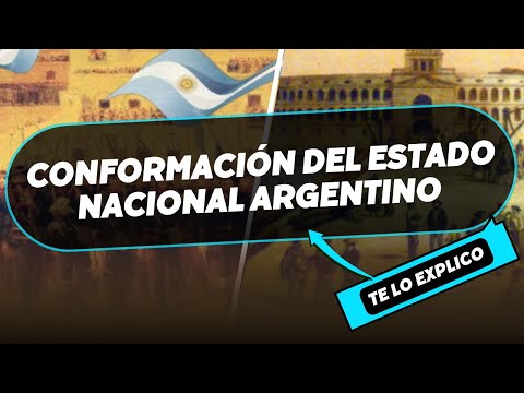 La conformación del Estado Nacional Argentino (1852-1880) / Explicada Facil