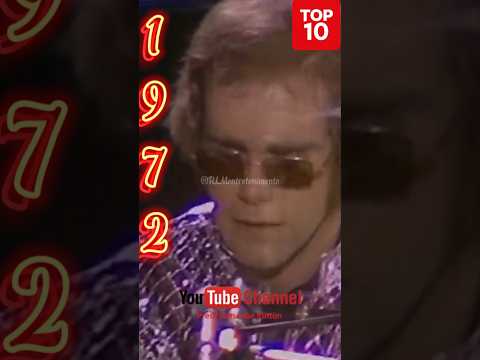 1972 Top 10 Sucessos pra Relembrar #eltonjohn #elvisparsley #pinkfloyd #algreen #johndenver #70s