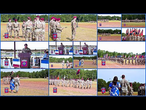 LIVE: 82nd Airborne Division's NEW Leadership Takes Charge!