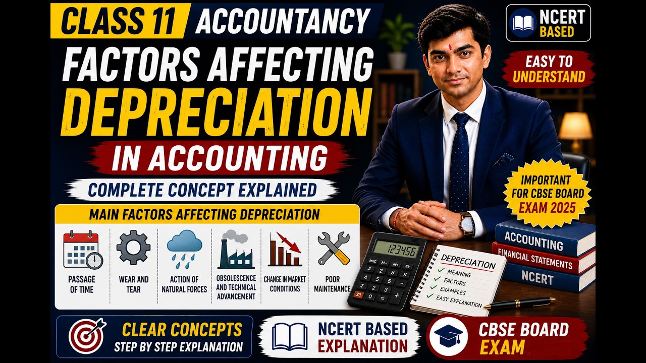 Factors affecting depreciation accounting | Factor affecting depreciation accounting