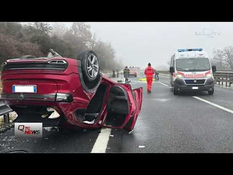 Celano. Accident on the A25: a young mother dies.