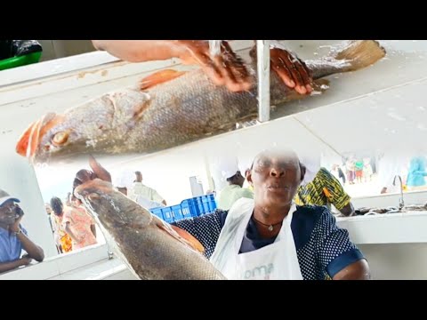 Miracle Samaki inside Homa Bay modern Fish 🐠 market #Karibuni
