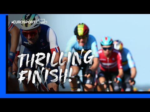 THRILLING FINISH! 🔥 | UEC European Championships Elite Men's Road Race 2023 | Highlights