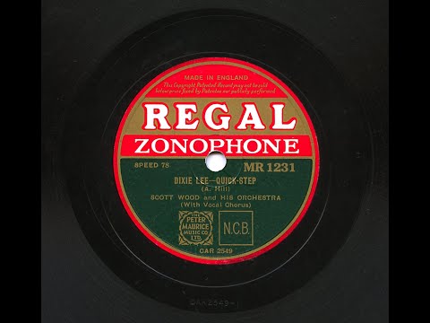 George Scott Wood And His Orchestra - Dixie Lee  (HOT!, Freddy Gardner)