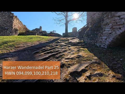 Alle Harzer Wandernadeln Part 25 - Stempel 094, 099, 100, 210, 218