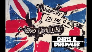 Sex Pistols - Anarchy In The UK (drum cover) (Steven Slate Drums)