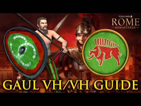Total War Rome - Gaul (Very Hard) - First 10 Turn Guide - Eliminating Julii Romans in under 10 turns