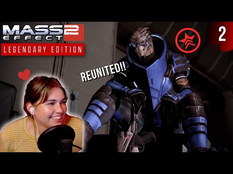 Reunited w/ best boy, Garrus | ME2 PART 2 | MASS EFFECT: LEGENDARY EDITION