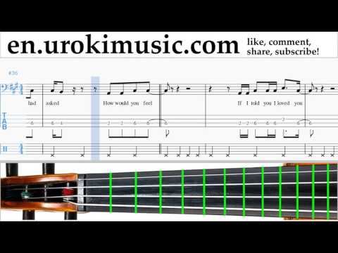 Cello lessons Ed Sheeran - How Would You Feel (Paean) Sheet Music Tutorial Part#2 um-hli352