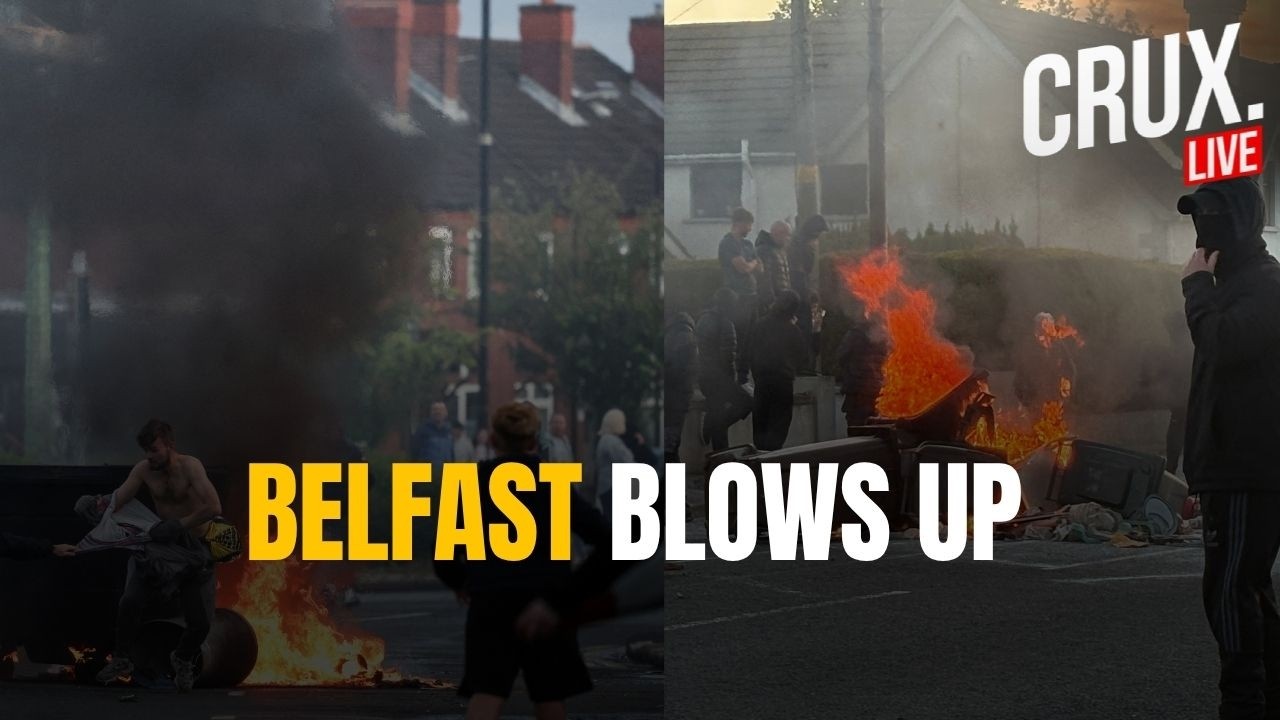 LIVE | Belfast Riots Not Stopping, Police Lose Control As Protesters Hurl Petrol Bombs