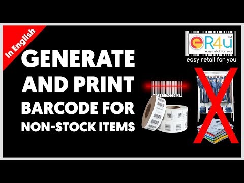 Item Wise Barcode Printing