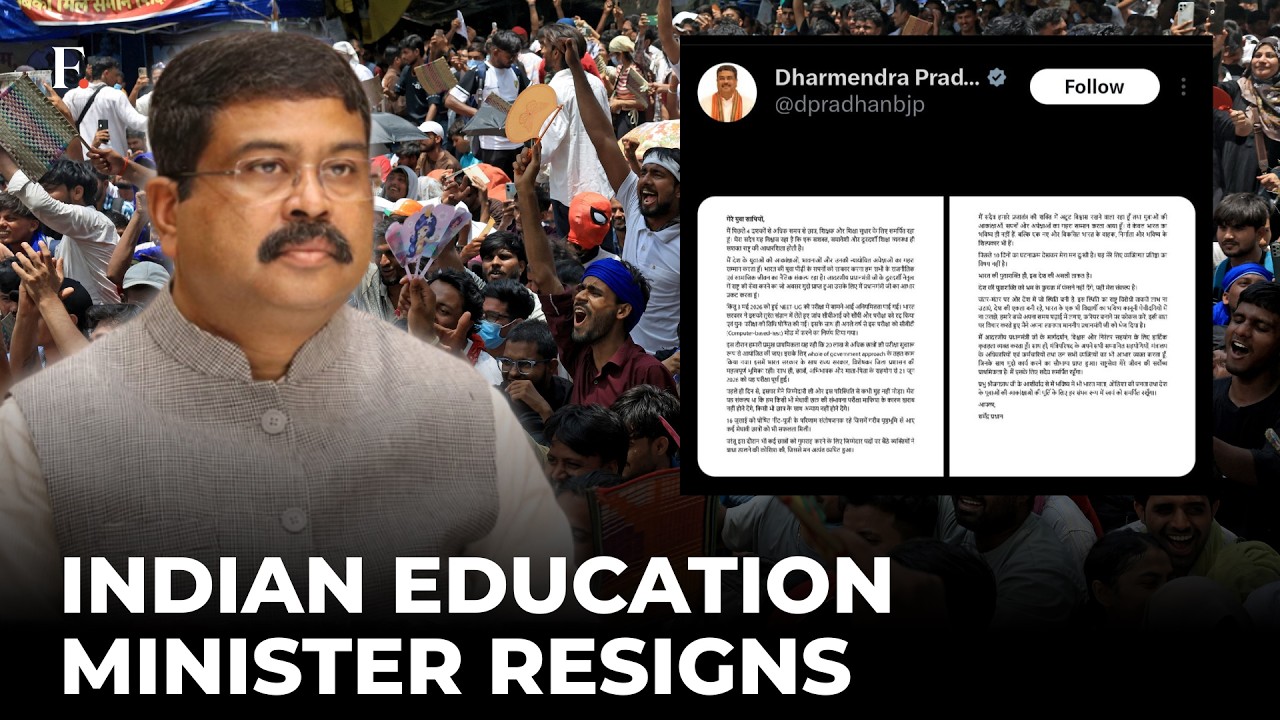 Dharmendra Pradhan Resigns | India’s Education Minister Quits After Protests By Students