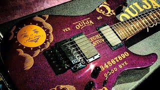 Video thumbnail for ESP LTD Kirk Hammett Ouija Purple Sparkle Guitar Video Review Up Close by Essex Recording Studios