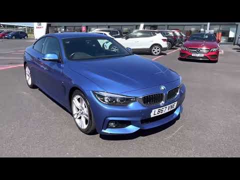 BMW 4 Series 2.0 420i M Sport Auto  (s/s) 2drM888JWD2018 (67)45,574 Petrol Auto BLACKPOOL AUTOMART