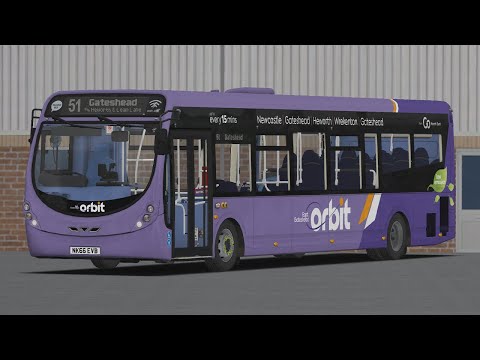 Go North East East Gateshead Orbit has come to OMSI 2!