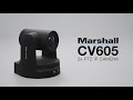 CV605 - 5x Zoom HD60 IP/3GSDI PTZ Camera - OVERVIEW