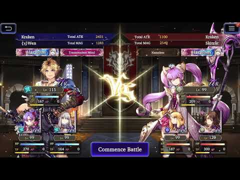 [WOTV] 4/2/2021 washing Yuna wall [credit @egg]