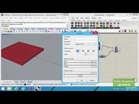 Transformations: moving, rotating or scaling objects from a single component