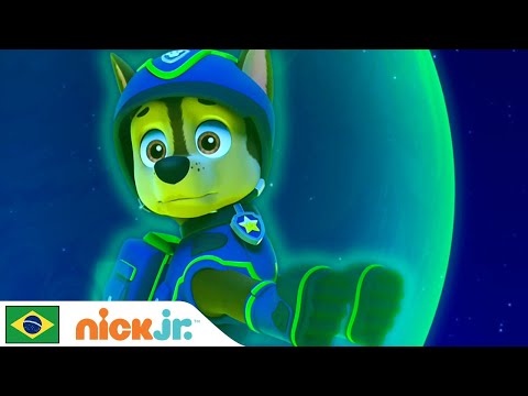 Capa de Patrulha Canina | Os filhotes salvam um alienígena do espaço | Nick Jr. em Português