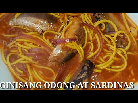 GINISANG ODONG WITH SARDINAS