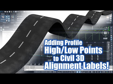Adding Profile High & Low Points to Civil 3D Alignment Labels