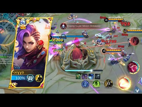 THIS IS REASON WHY NEW HERO IXIA IS THE BEST HIGHGROUND MARKSMAN SEASON 29! NEW META