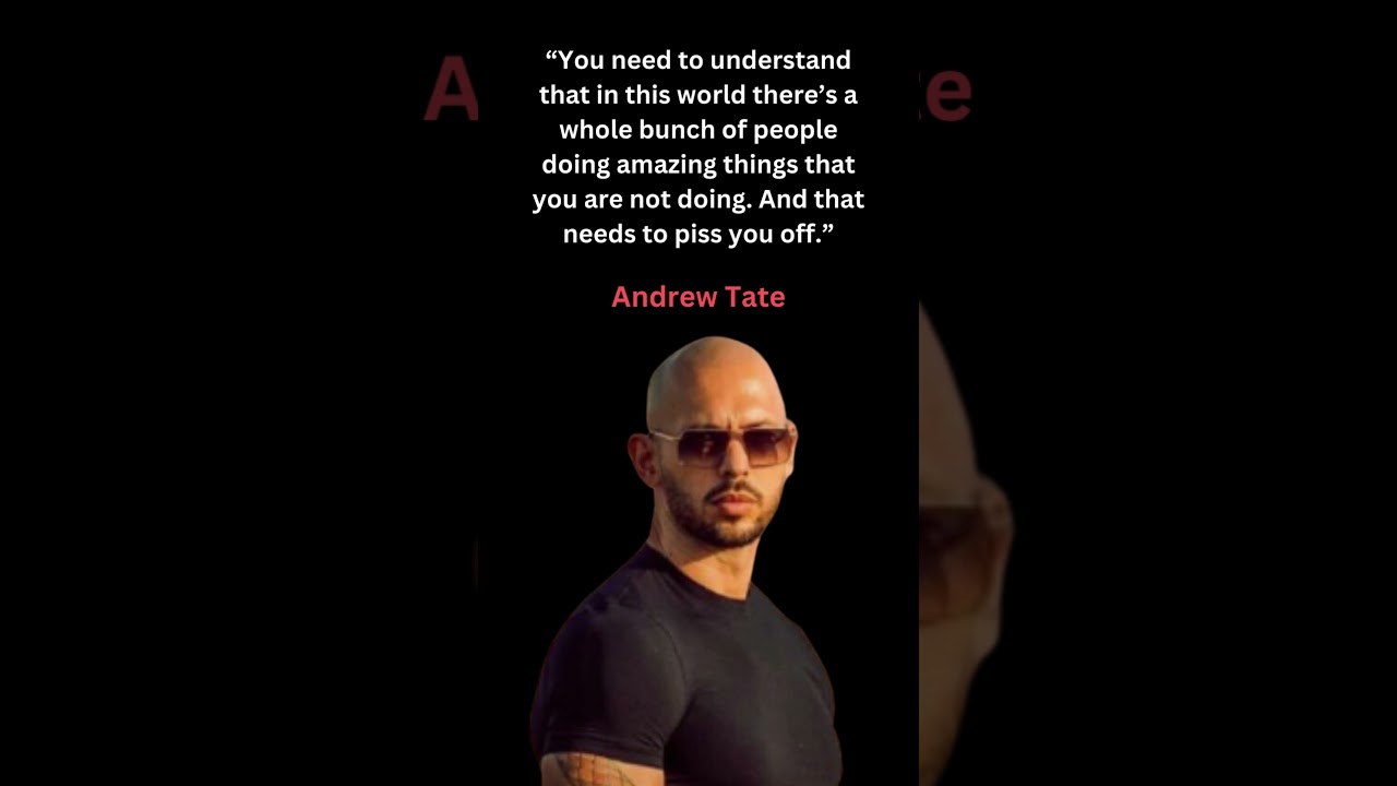 Best Andrew Tate Motivational Quotes #70 | Andrew Tate Shorts #shorts #andrewtate #motivation