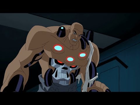 Luthor Turns into Brainiac - Justice League Unlimited
