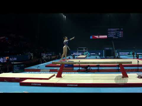 BARBOSU Ana (ROU) - 2022 Artistic Worlds, Liverpool (GBR) - Qualifications Balance Beam