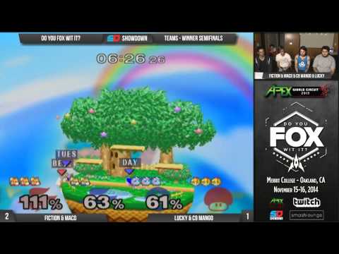 DYFWI Day 2 - Teams - Winner Semifinals - Fiction & MacD vs Lucky & C9 Mang0