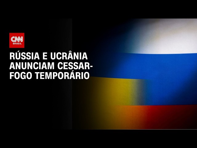 Putin e Zelensky anunciam cessar-fogo temporário entre Rússia e Ucrânia | CNN 360°