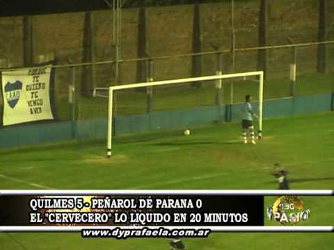 DyP QUILMES 5 - PEÑAROL 0.mpg